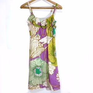 Maeve Lilac Floral Print Dress